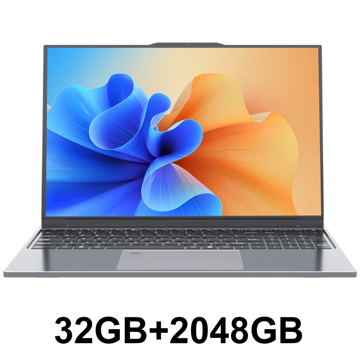 15.6 Inch Business Laptop Notebook PC CPU Intel i7  16GB RAM 2TB SSD Storage Windows 11 Fingerprint Recognition Backlit Keyboard