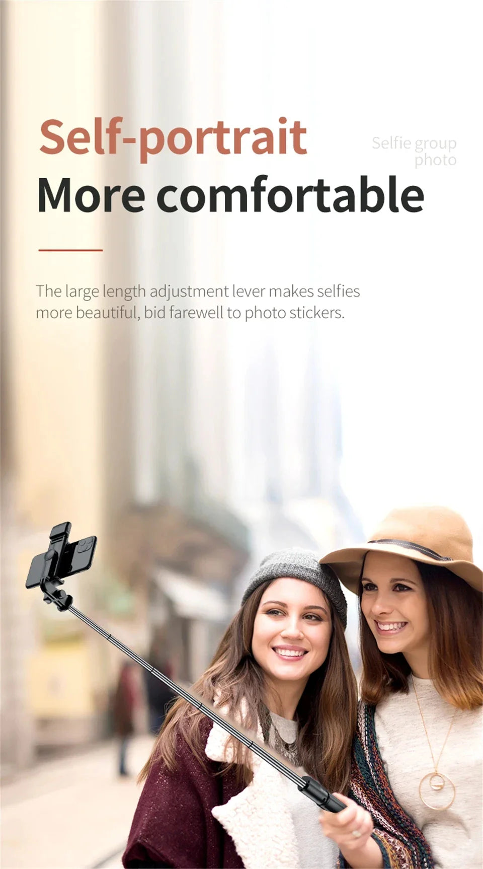Anneau lumineux LED sans fil pour selfie, support de téléphone, trépied, lumière de remplissage, lampe à intensité variable, photographie, vidéo, trépied, streaming