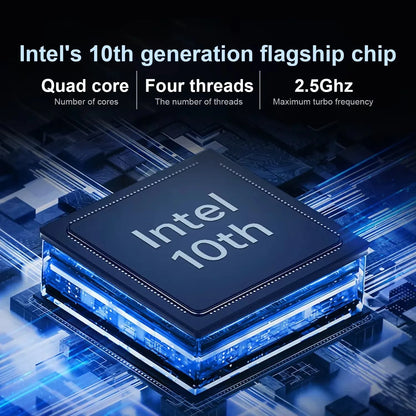 Ultra Slim Laptop 14.1" 16GB RAM 2TB SSD Intel N3700 Gaming PC 1920*1080 Display Office Study Computer PC Windows 11 Pro