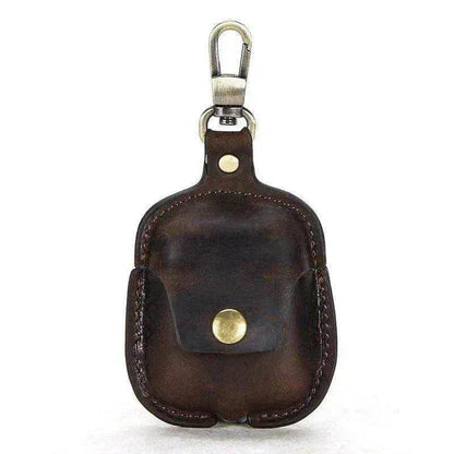 AirPods Leather Covers + Keychain Hook!