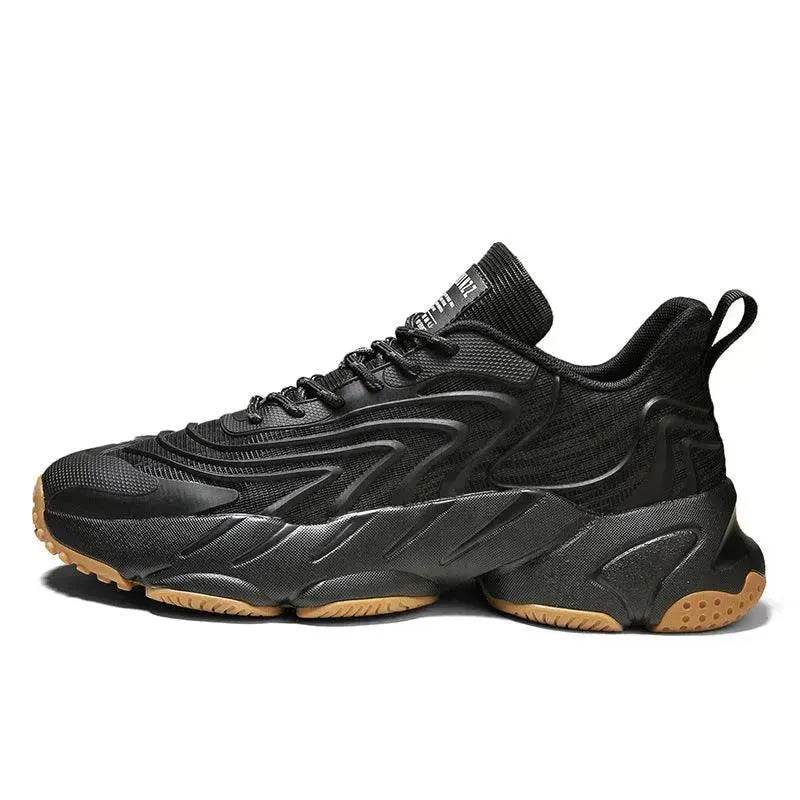 Chaussures de sport décontractées polyvalentes, chaussures de papa, chaussures tendance pour hommes, chaussures en maille