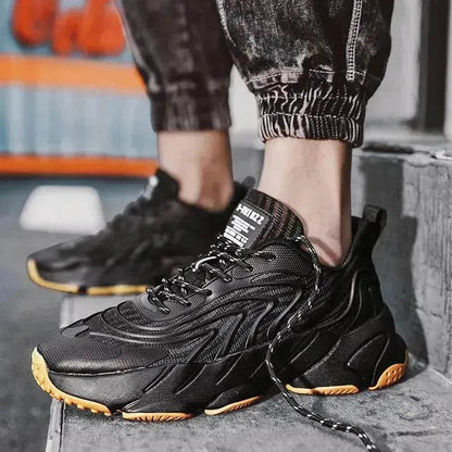 Chaussures de sport décontractées polyvalentes, chaussures de papa, chaussures tendance pour hommes, chaussures en maille