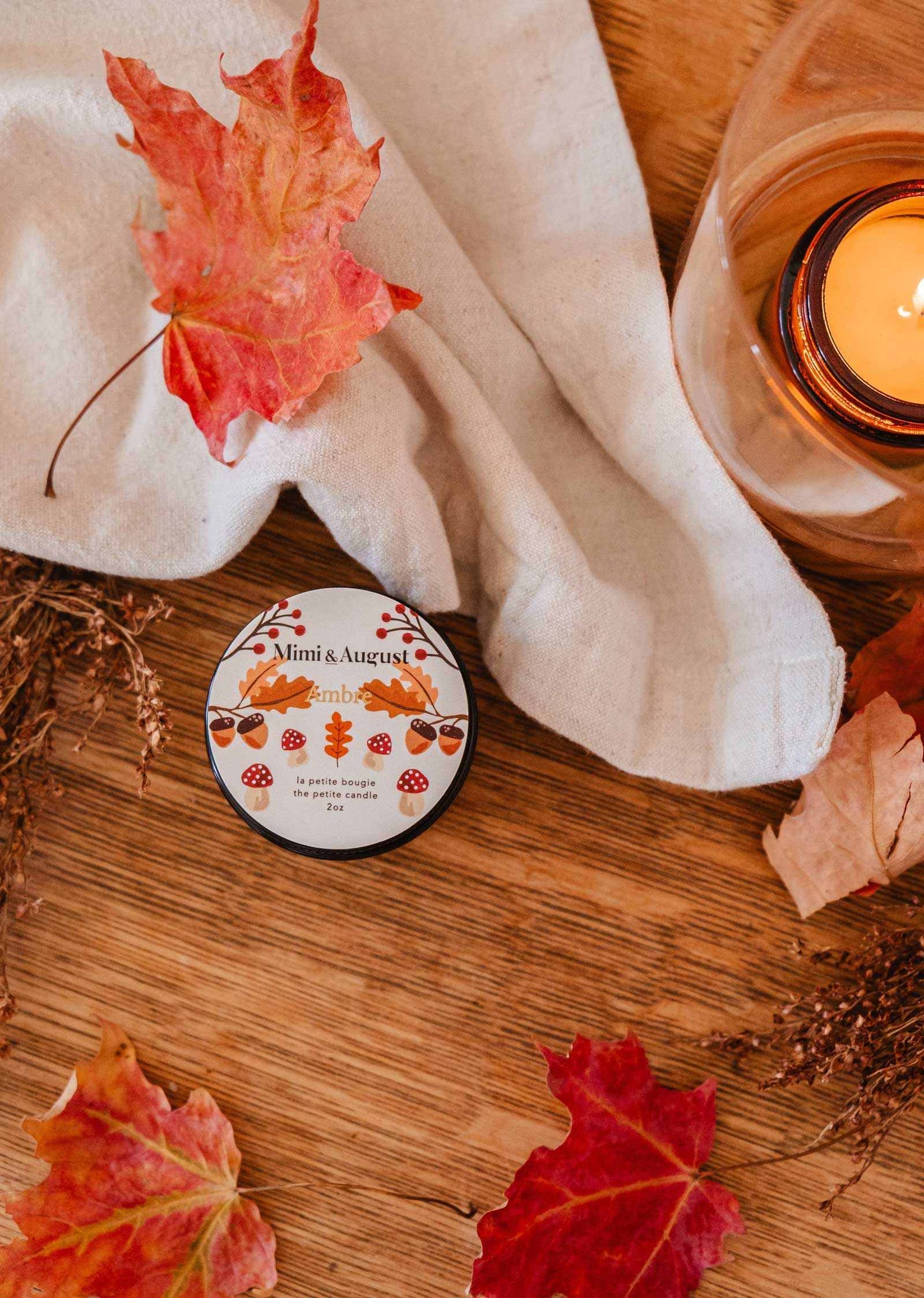 Ambre - Reusable Candle