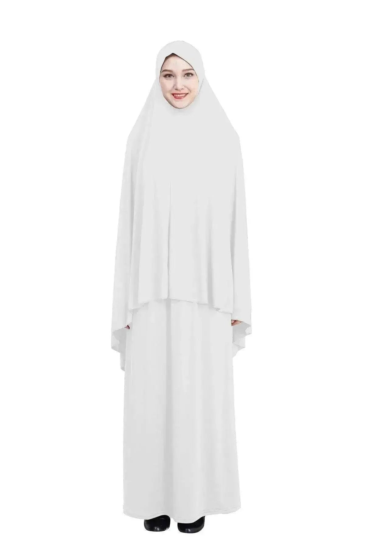 Arab  ladies hijab skirt suit prayer dress