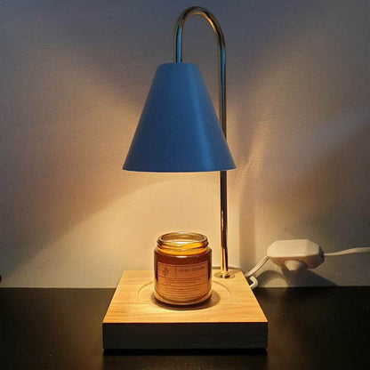Diffuseur d'aromathérapie Cire Chauffe-parfum électrique Sécurité Lampe Yankee Candle Brûleur d'huiles essentielles Veilleuse pour la décoration de la chambre à coucher