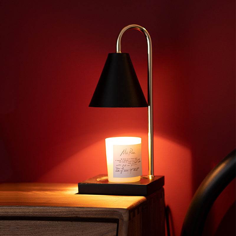 Diffuseur d'aromathérapie Cire Chauffe-parfum électrique Sécurité Lampe Yankee Candle Brûleur d'huiles essentielles Veilleuse pour la décoration de la chambre à coucher