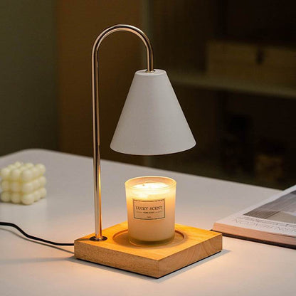Diffuseur d'aromathérapie Cire Chauffe-parfum électrique Sécurité Lampe Yankee Candle Brûleur d'huiles essentielles Veilleuse pour la décoration de la chambre à coucher