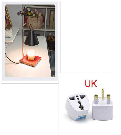 Diffuseur d'aromathérapie Cire Chauffe-parfum électrique Sécurité Lampe Yankee Candle Brûleur d'huiles essentielles Veilleuse pour la décoration de la chambre à coucher