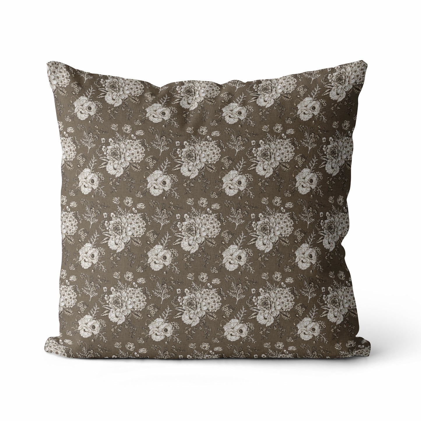 Elysia | Housse de Coussin Fleurie Vintage
