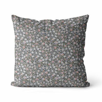 Sophia | Blue Floral Pillow Cover