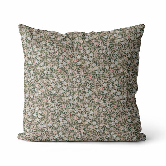 Lily | Housse de coussin florale neutre