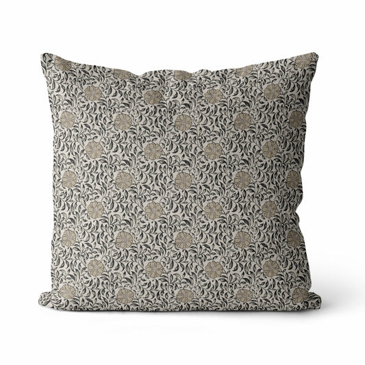 Fleur de Vie | Housse de coussin florale