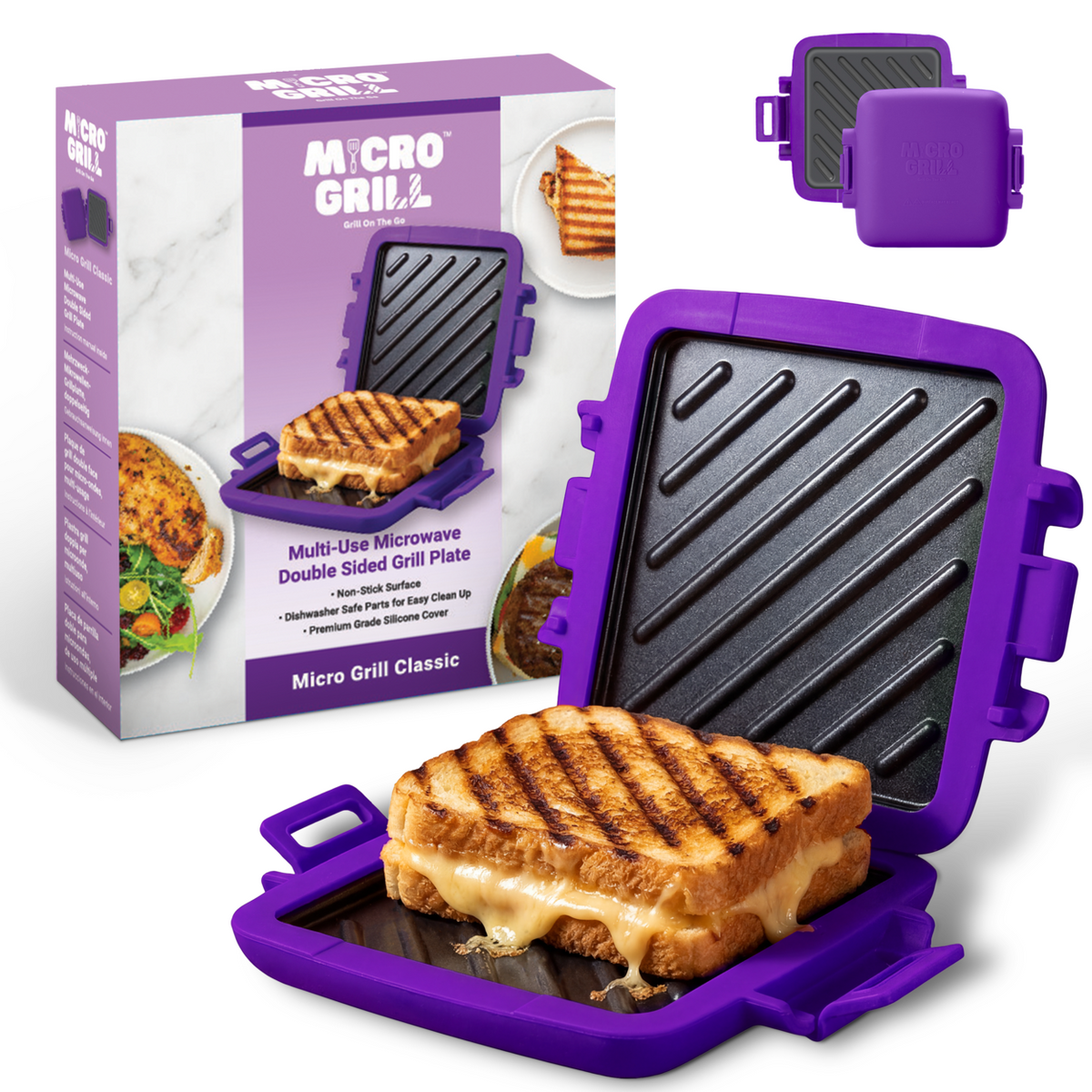 Micro Grill Classic™  - Microwave Sandwich Grill