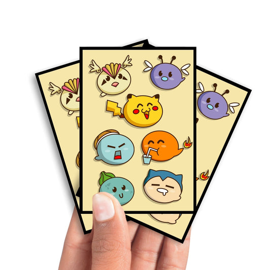 Ash's Gen 1 Pokemon Card Sleeves