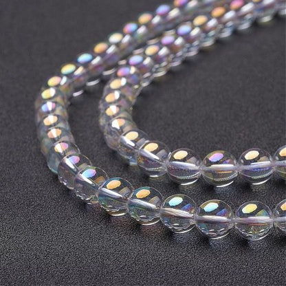 Aura Quartz Gemstone Beads