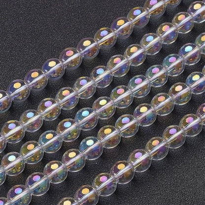 Aura Quartz Gemstone Beads