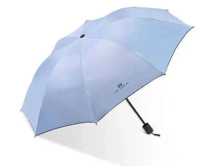 Automatic Lady's Rain & Sun Folding Umbrella