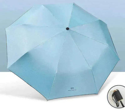 Automatic Lady's Rain & Sun Folding Umbrella