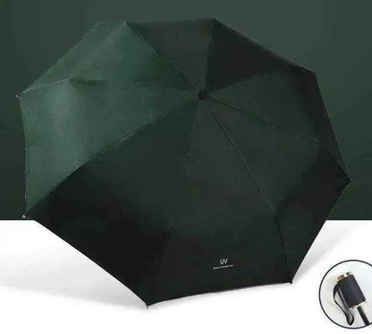 Automatic Lady's Rain & Sun Folding Umbrella