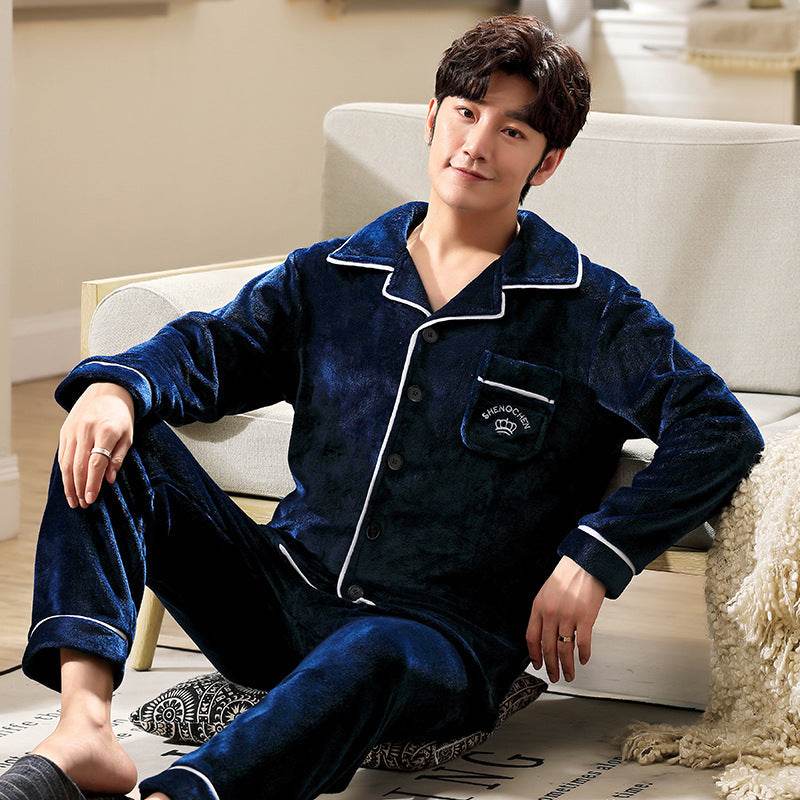 Pyjama d'automne – Bas de pyjama en flanelle pour jeunes hommes