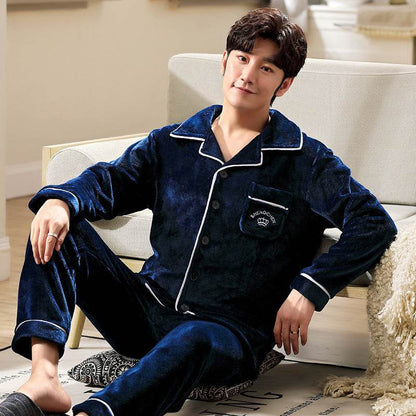 Pyjama d'automne – Bas de pyjama en flanelle pour jeunes hommes