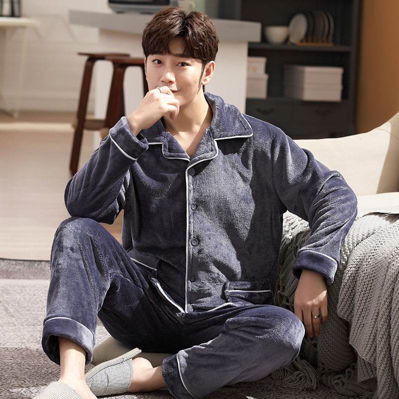 Pyjama d'automne – Bas de pyjama en flanelle pour jeunes hommes