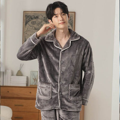 Pyjama d'automne – Bas de pyjama en flanelle pour jeunes hommes