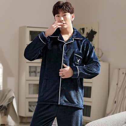 Pyjama d'automne – Bas de pyjama en flanelle pour jeunes hommes