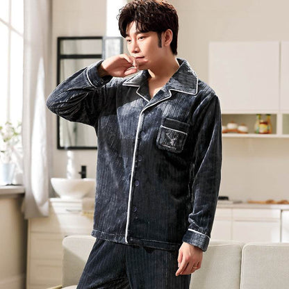 Pyjama d'automne – Bas de pyjama en flanelle pour jeunes hommes