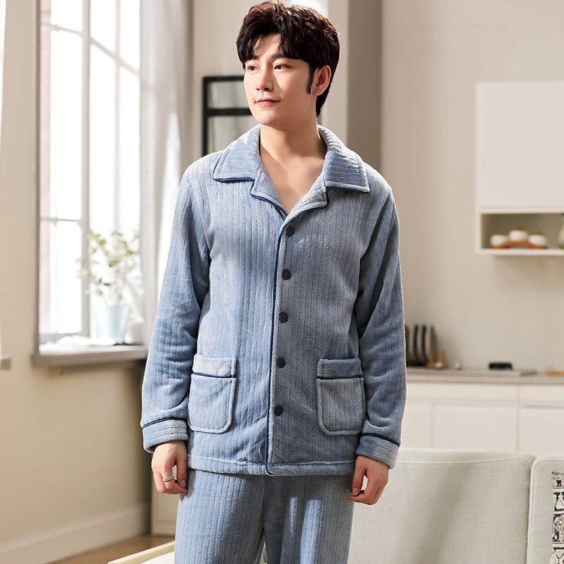 Pyjama d'automne – Bas de pyjama en flanelle pour jeunes hommes
