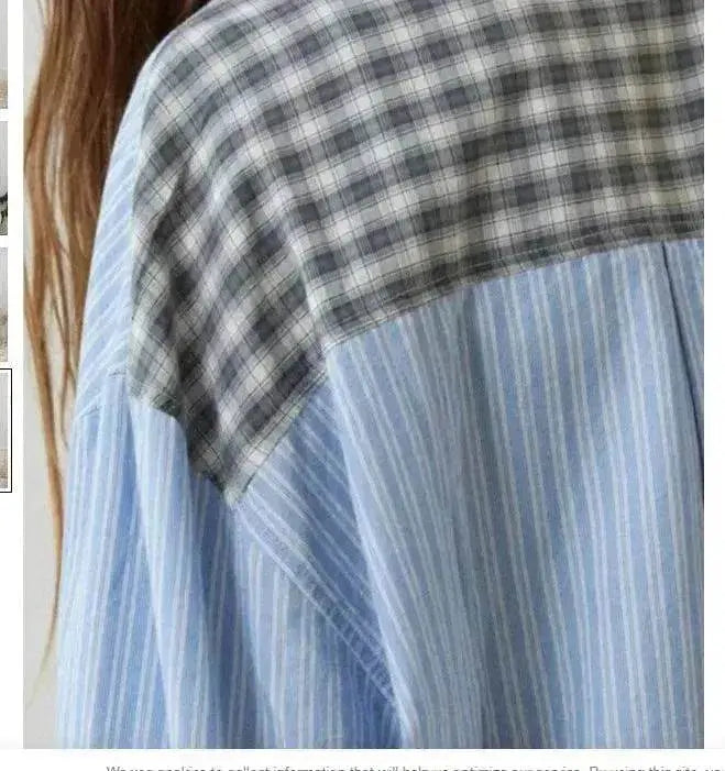 Tenue décontractée pour femme automne à carreaux pour la maison