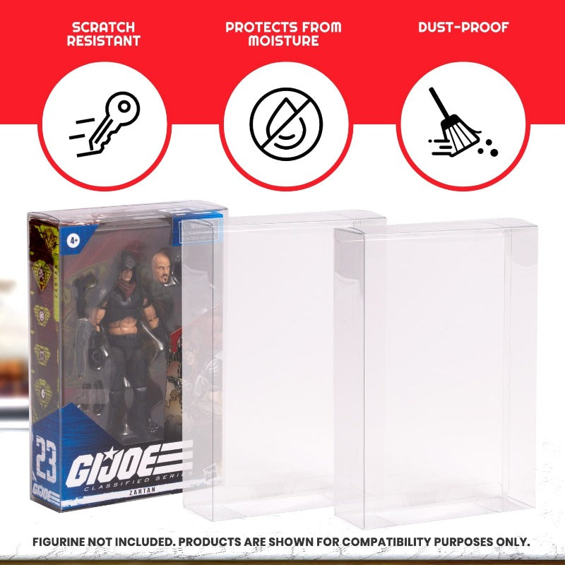 G.I. Joe Classified Series - EVORETRO PET Protector 0.40MM - Lot de 10