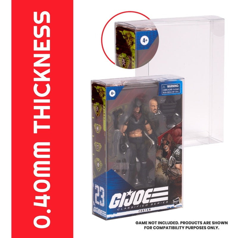 G.I. Joe Classified Series - EVORETRO PET Protector 0.40MM - Lot de 10