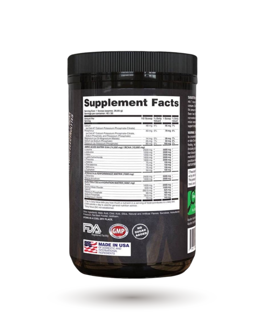 Apollon Enigma EAA + BCAAs +Electrolytes