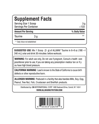 ALLMAX Taurine