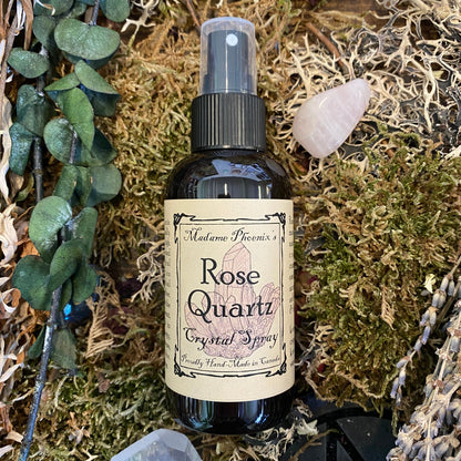 Rose Quartz Crystal Room Spray