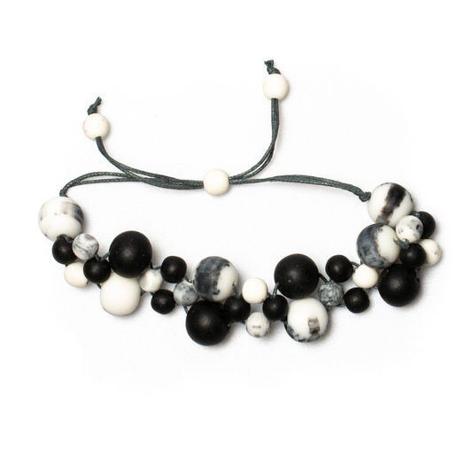 Bracelet boule en résine