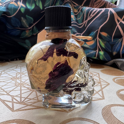 Skull Shaped Oil Bottles