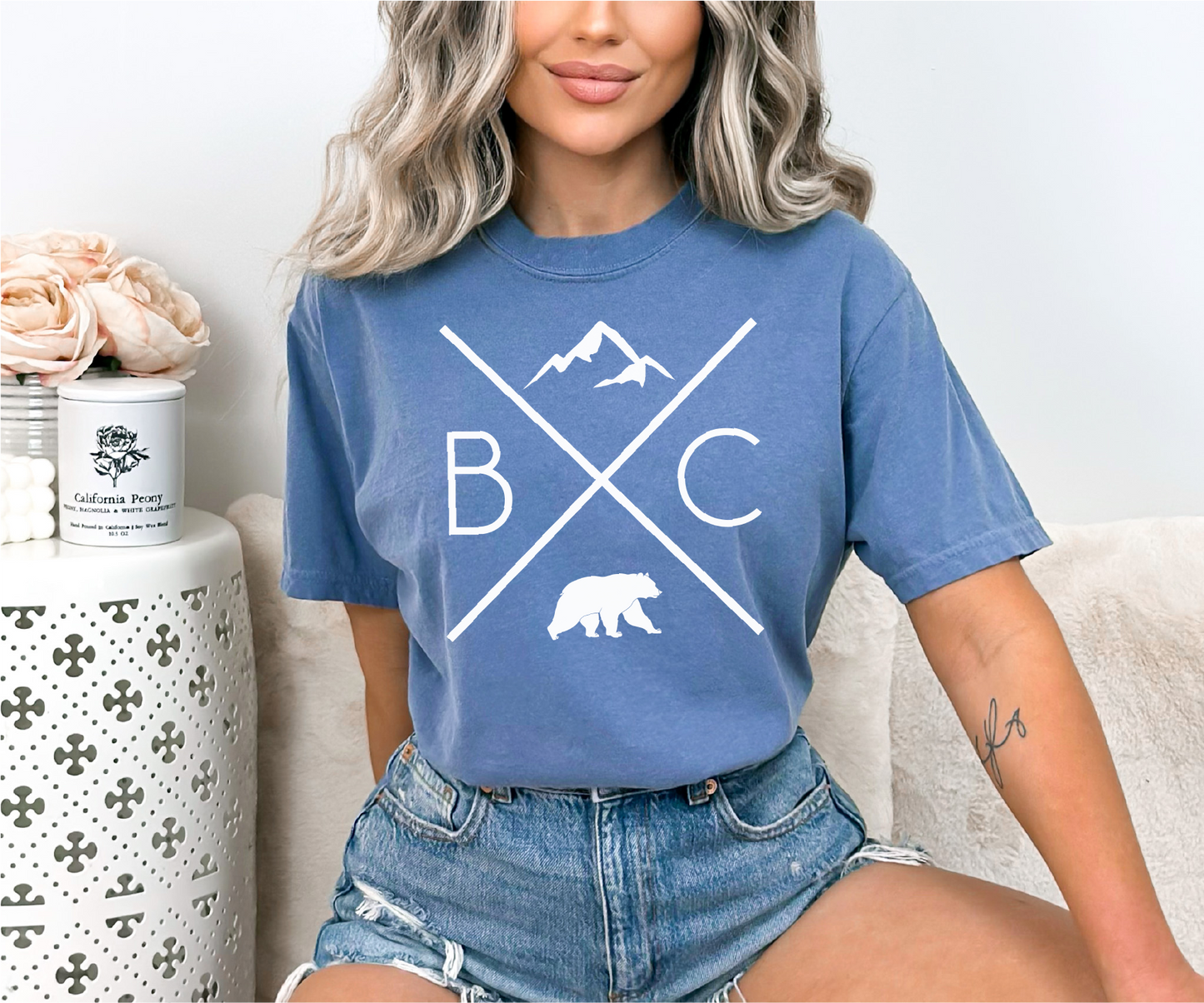 T-shirt unisexe BC X | Vêtements de la Colombie-Britannique