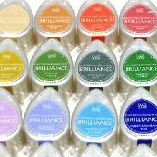 Tampon encreur pigment Tsukineko Brilliance Dew Drops