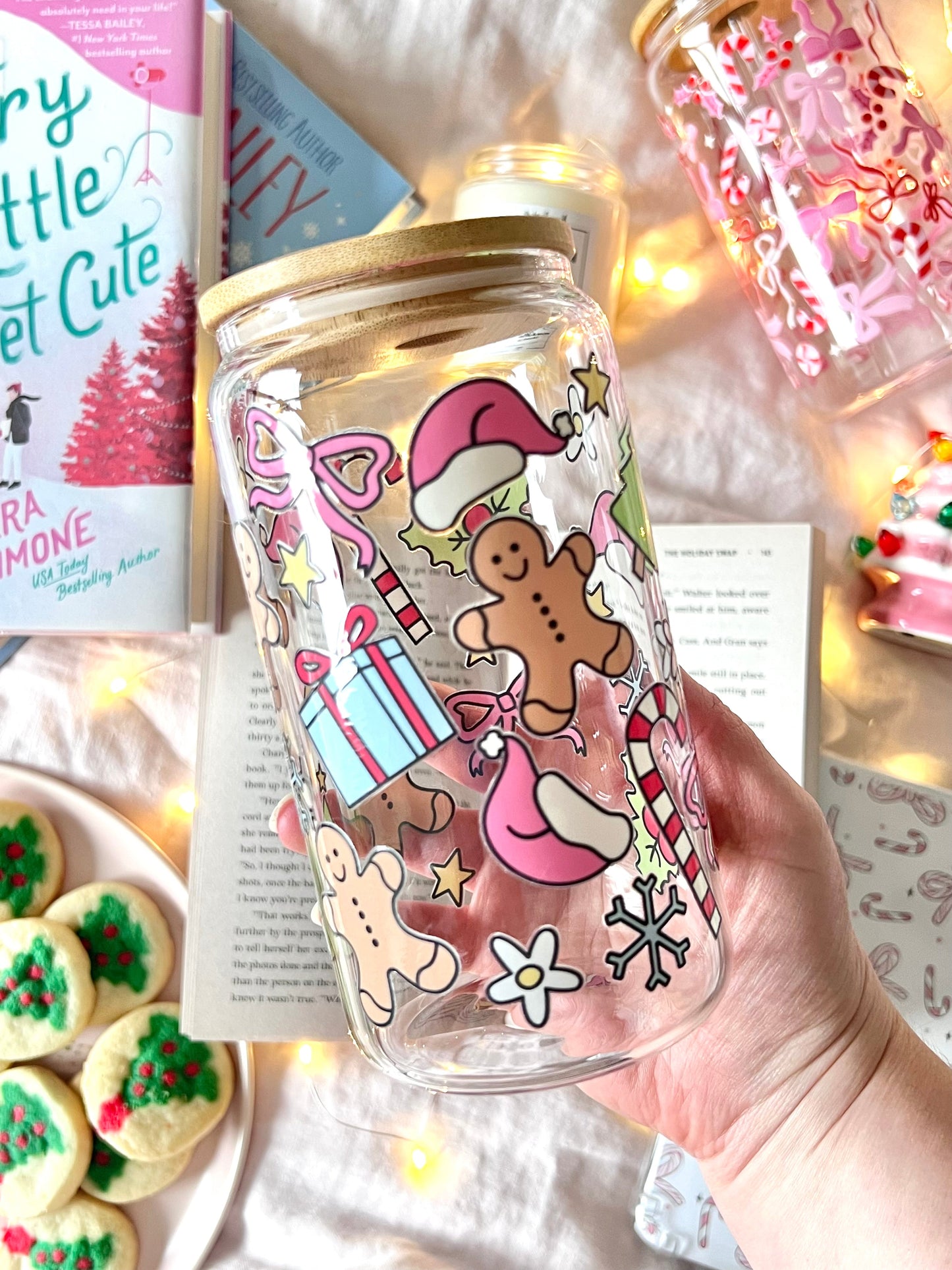 Christmas Glass Cup