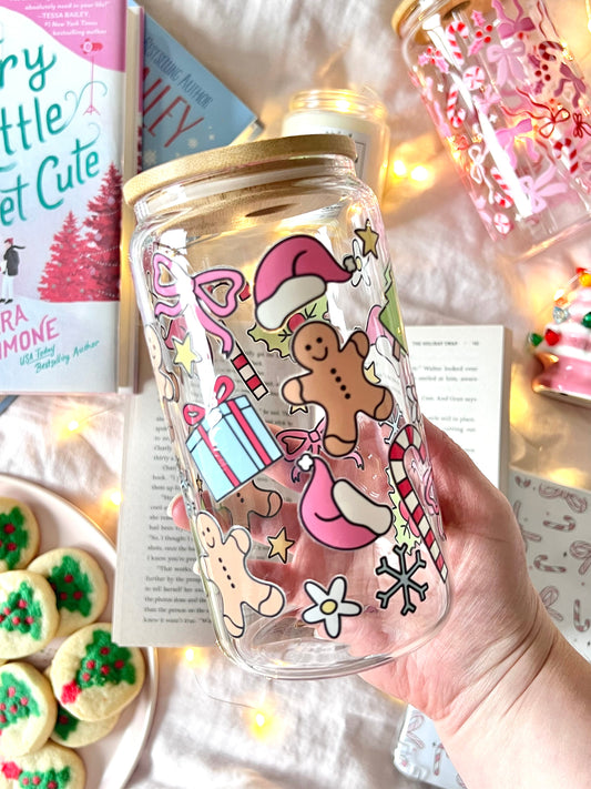 Christmas Glass Cup