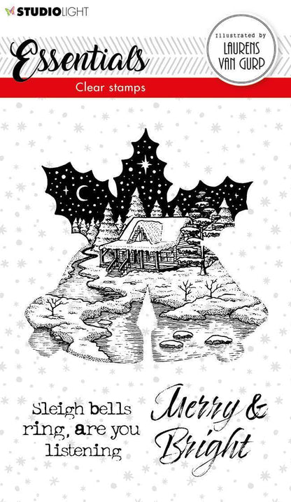 Studio Light Essential Stamps Christmas Stamps Set of 4