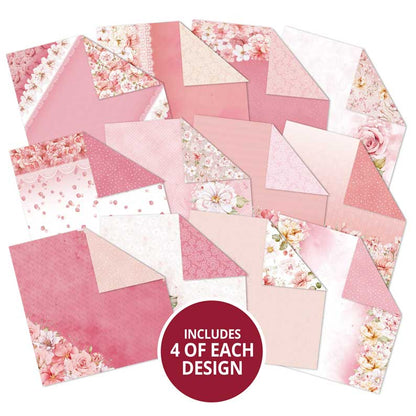 Blushing Blossoms 8" x 8" Paper Pad