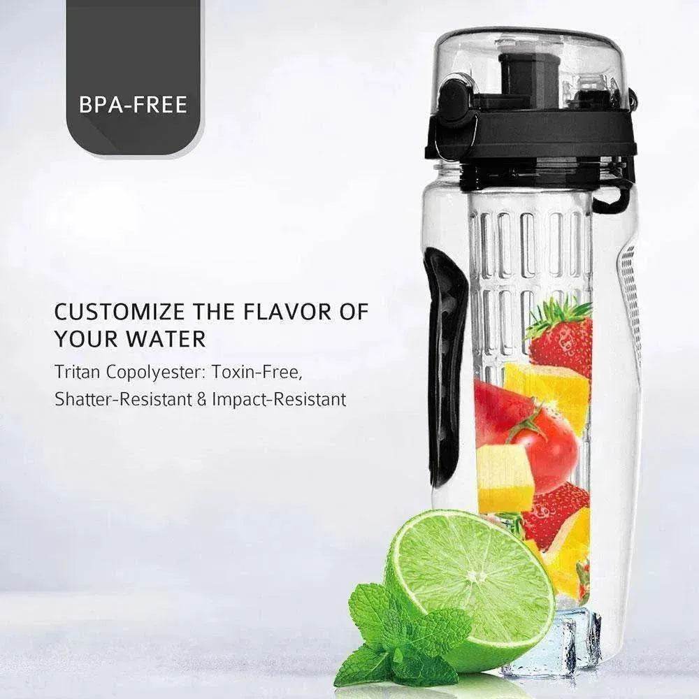 BPA-Free 1000ml Infuser Water Bottle
