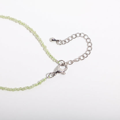 Peridot Bracelet - 2-3mm