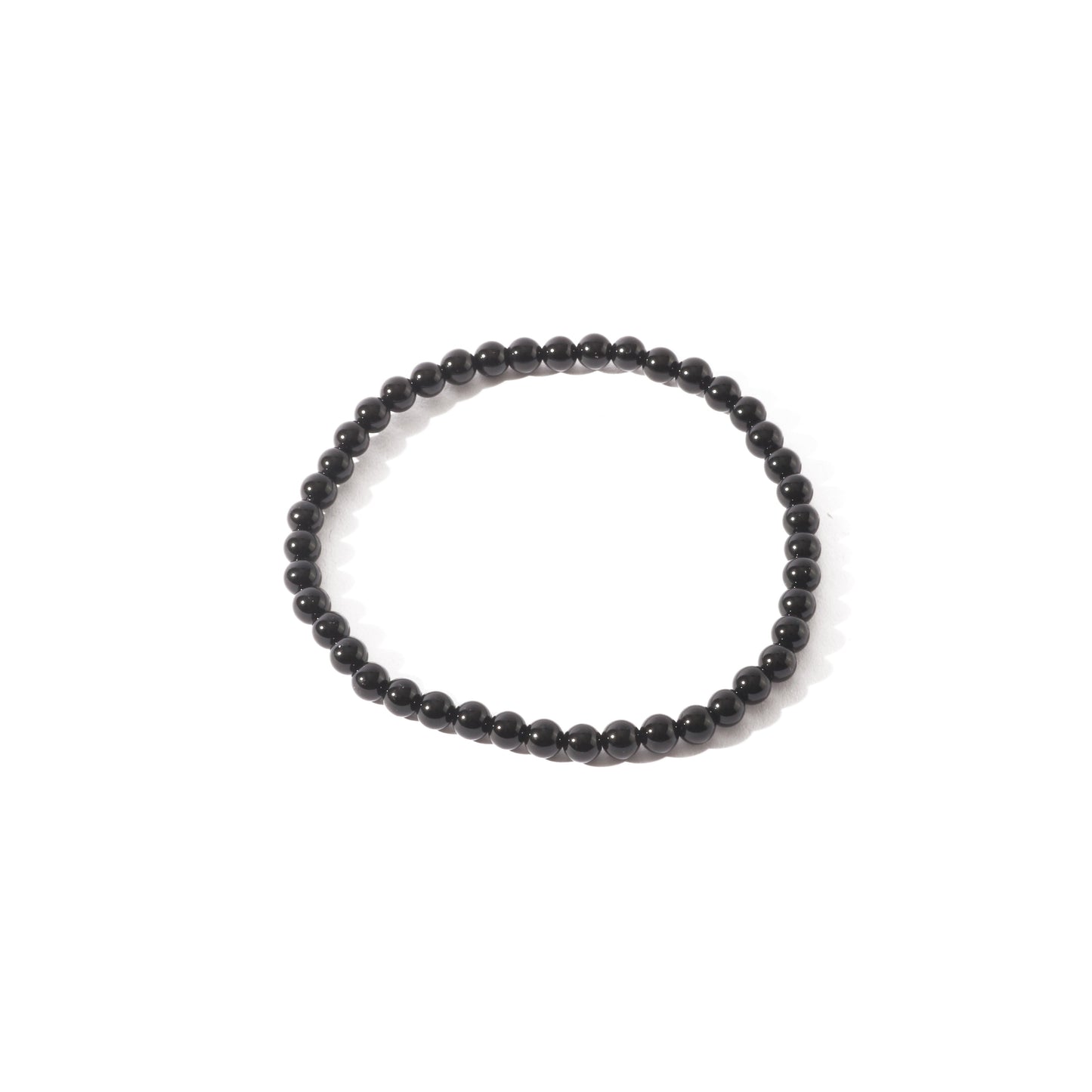 Shungite Bracelet Round - 4mm
