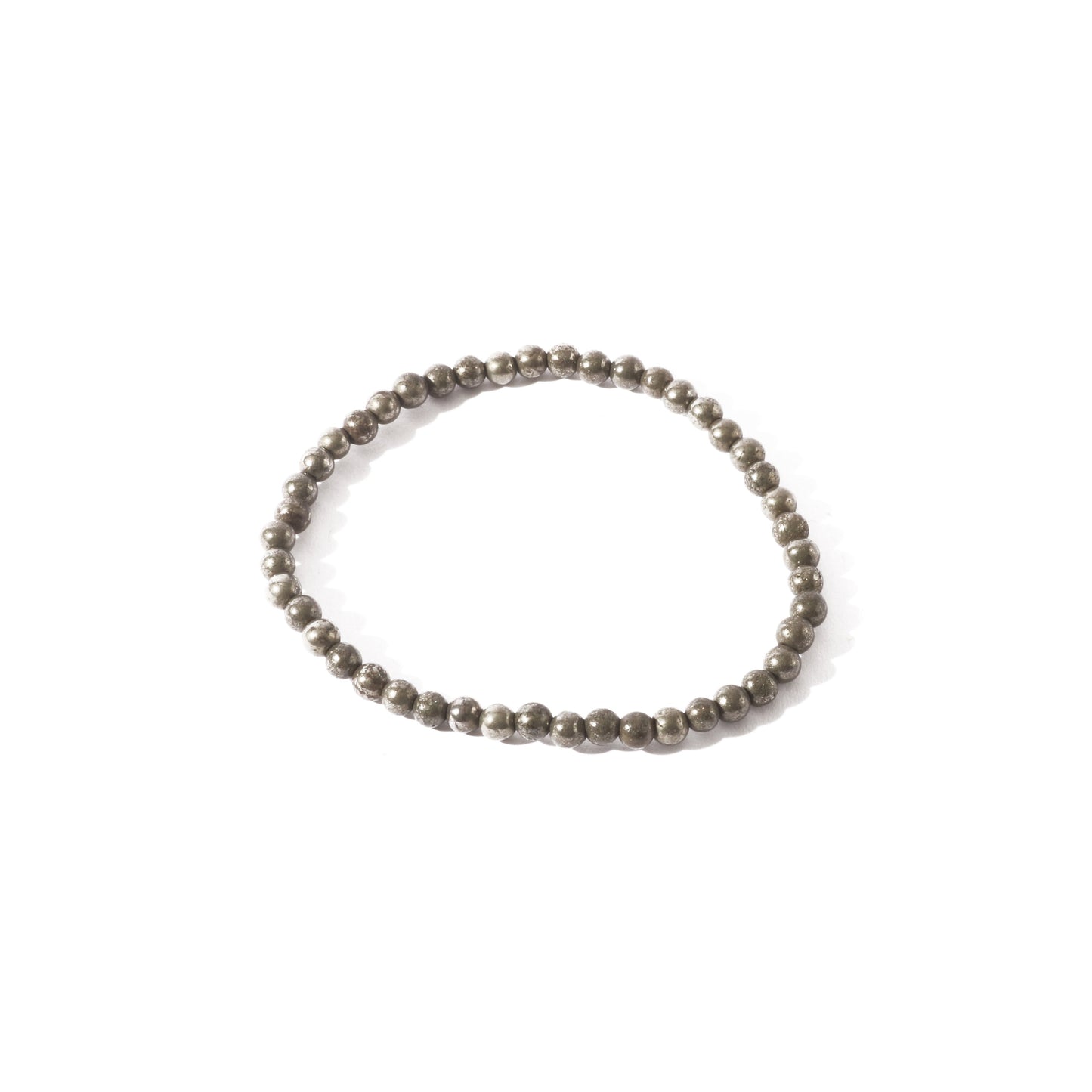 Pyrite Round Bracelet