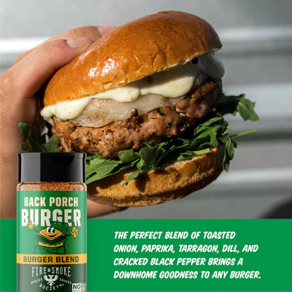 Fire & Smoke Society Back Porch Burger