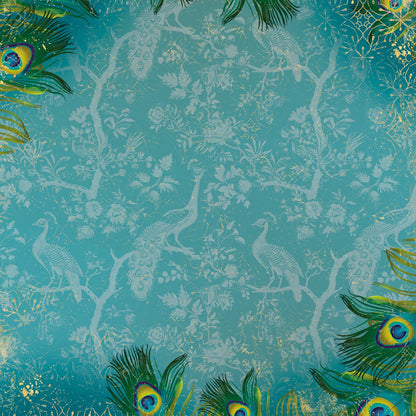 Graceful Plumes Paper Pad 6”x6”